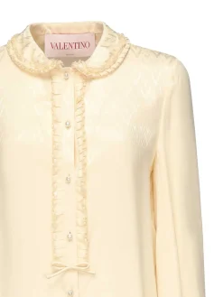 Camicia di seta la v toute