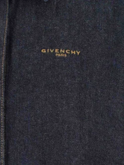 Camicia In Denim Logo