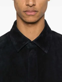 Camicia in pelle
