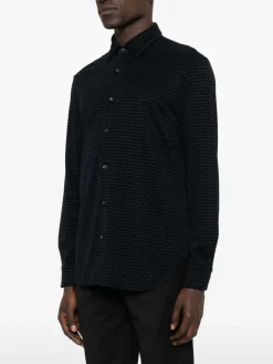 Camicia logo allover