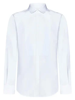 Camicia poplin bianco in forma slim