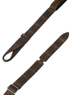 Camoscio Cocco Crocodile Suede