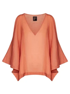 Cannella Top in stile kaftan Ramie