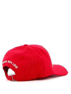 Cappellino con maxi patch logo