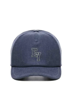 Cappellino da baseball con logo in rilievo