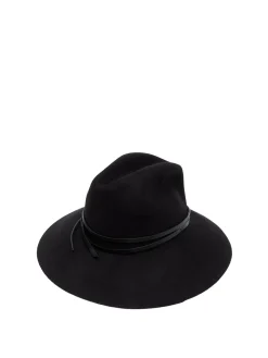 Cappello a tesa larga in lana