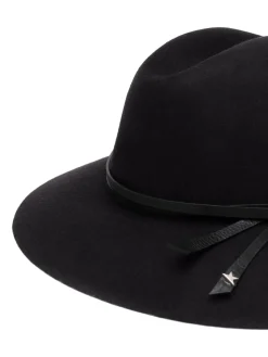 Cappello a tesa larga in lana
