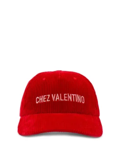Cappello Baseball In Velluto A Coste