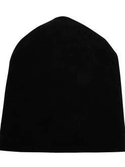 Cappello Beanie In Cashmere Ricamato