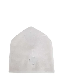 Cappello Beanie In Cashmere Ricamato