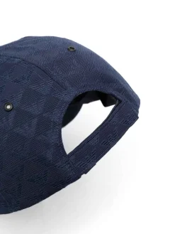 Cappello da baseball con logo allover
