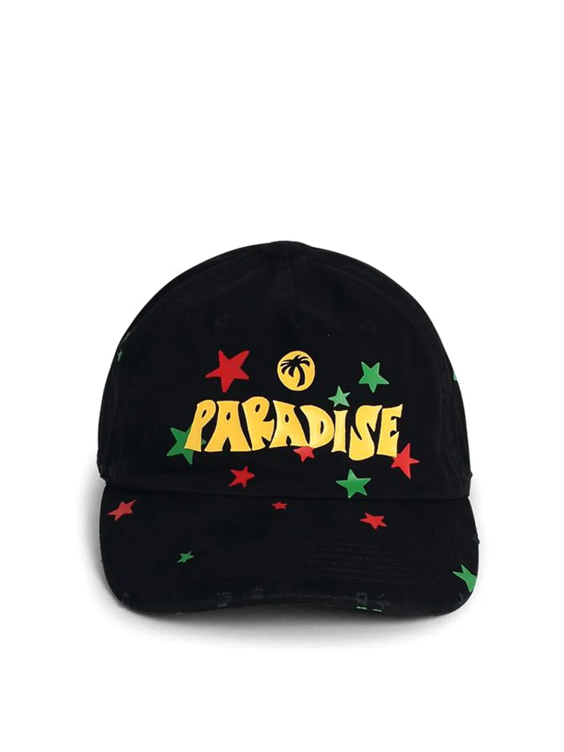 Cappello di cotone nero paradiso