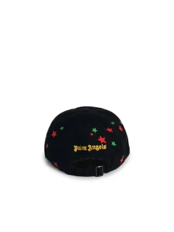 Cappello di cotone nero paradiso