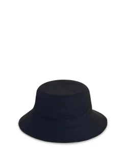 Cappello di cotone nero secchio