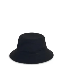 Cappello di cotone nero secchio