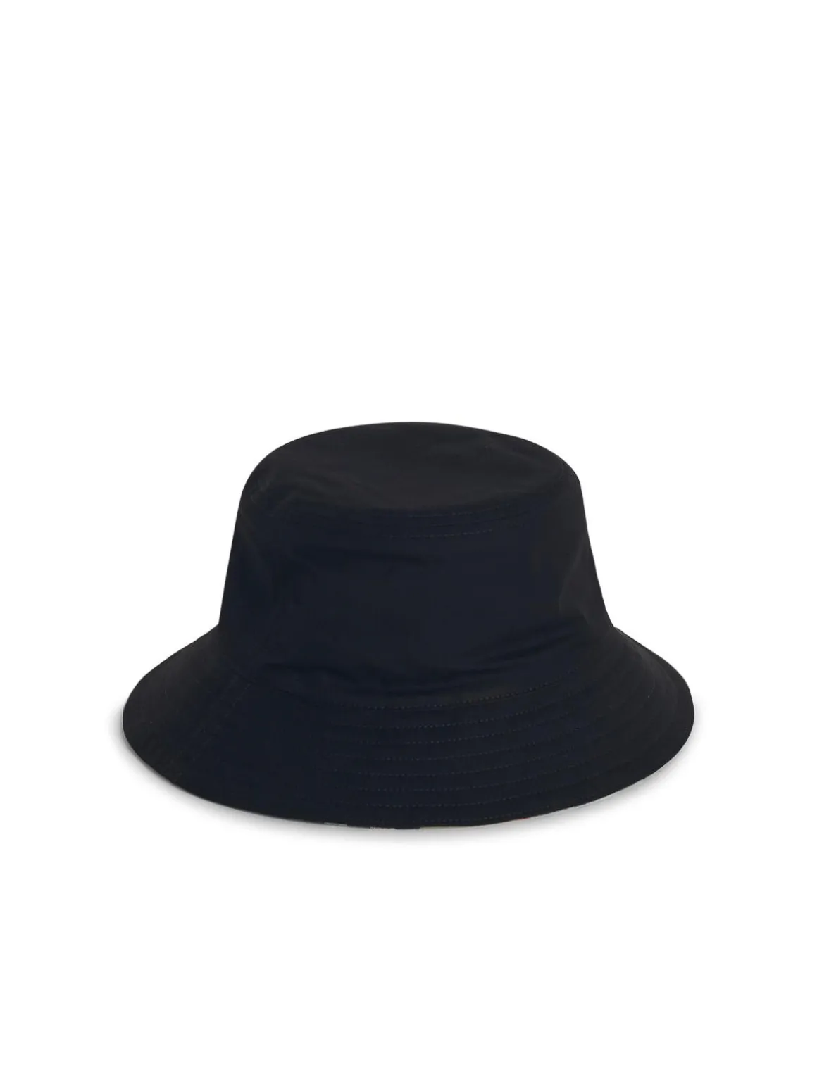 Cappello di cotone nero secchio