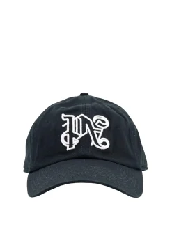 Cappello in cotone con monogramma