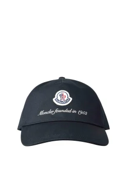 Cappello in cotone nero