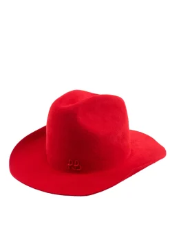Cappello in feltro con logo