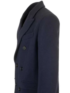 Cappotto a doppio petto color caffÃ¨