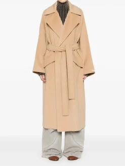 Cappotto a vestaglia in misto cashmere Orense