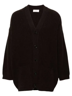 Cappotto cardigan in feltro