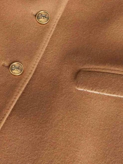 Cappotto Con Logo Inciso
