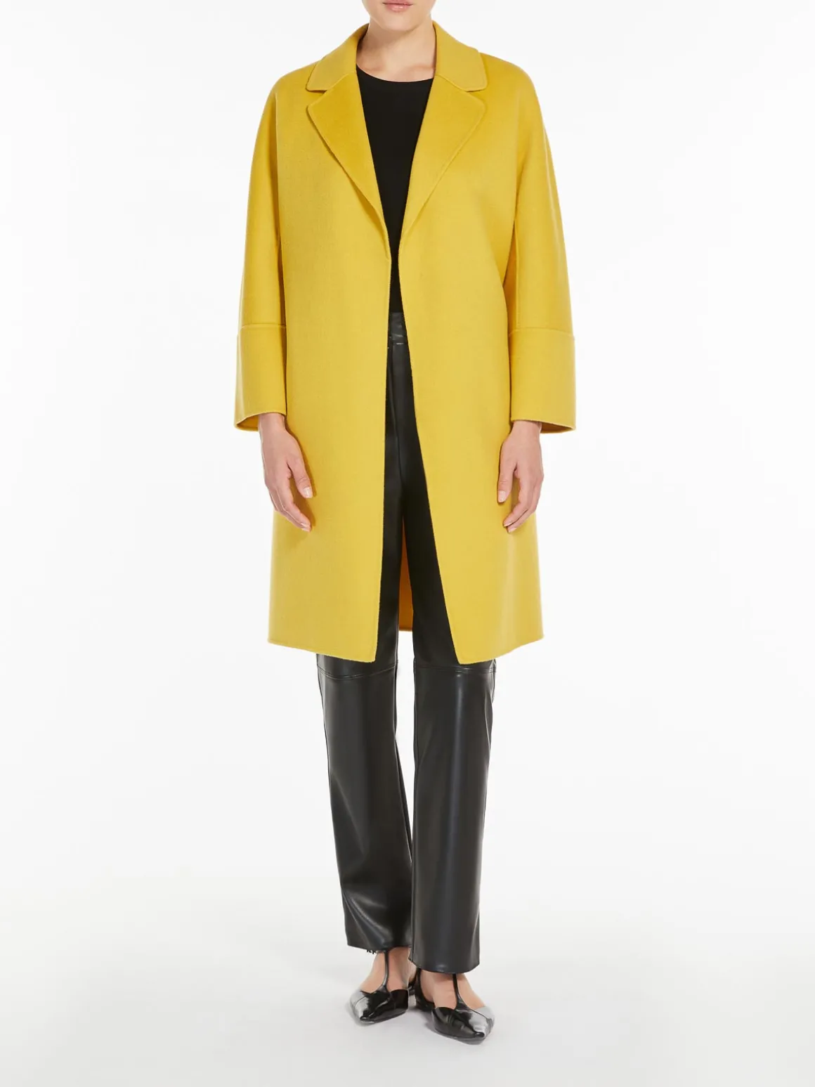 Cappotto corto Arona in lana double face