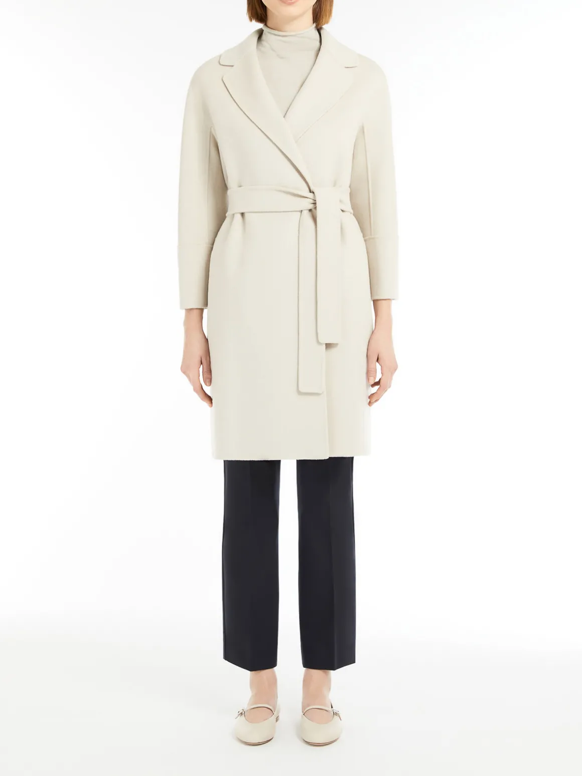 Cappotto corto Arona in lana double face