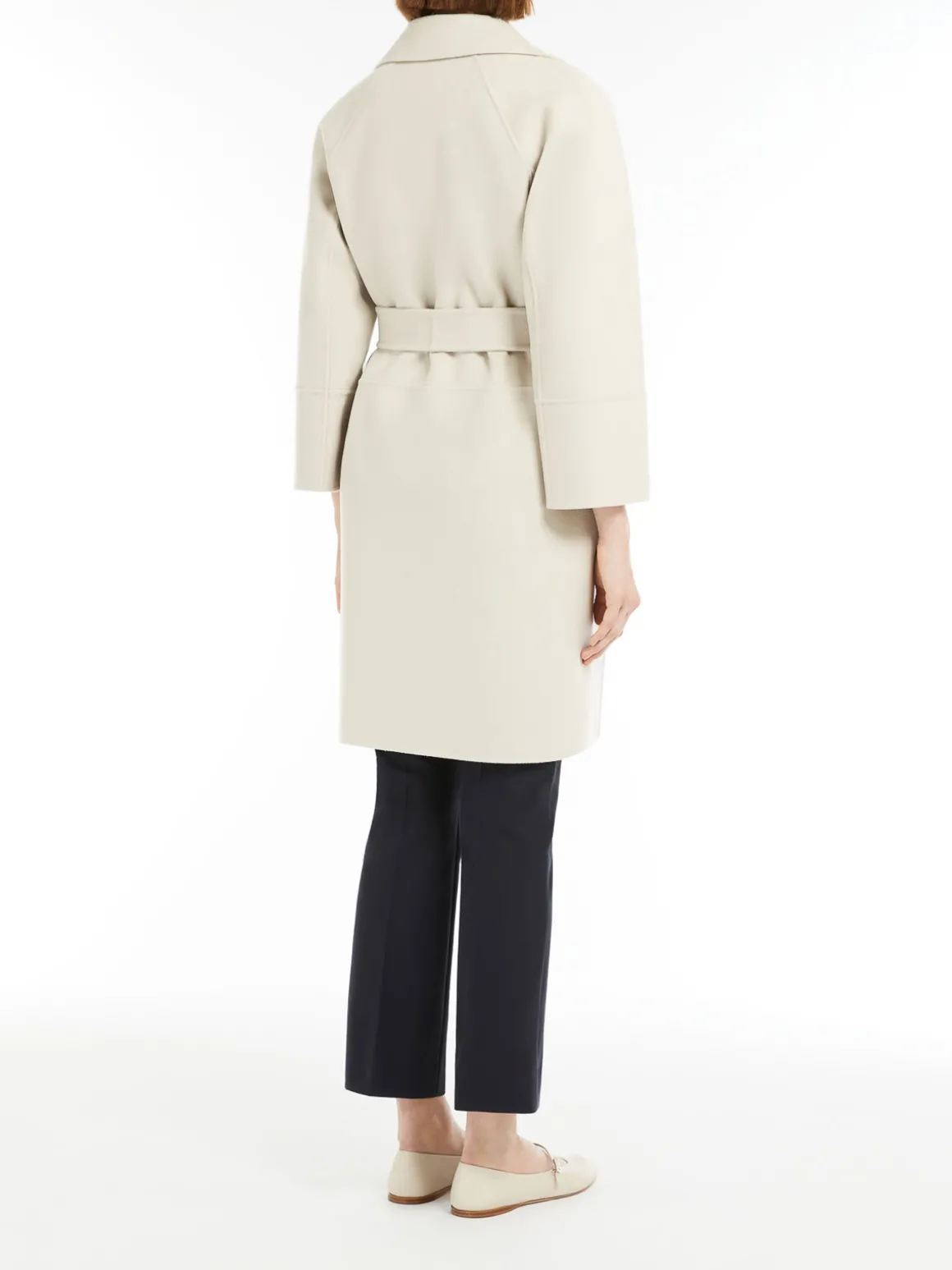 Cappotto corto Arona in lana double face
