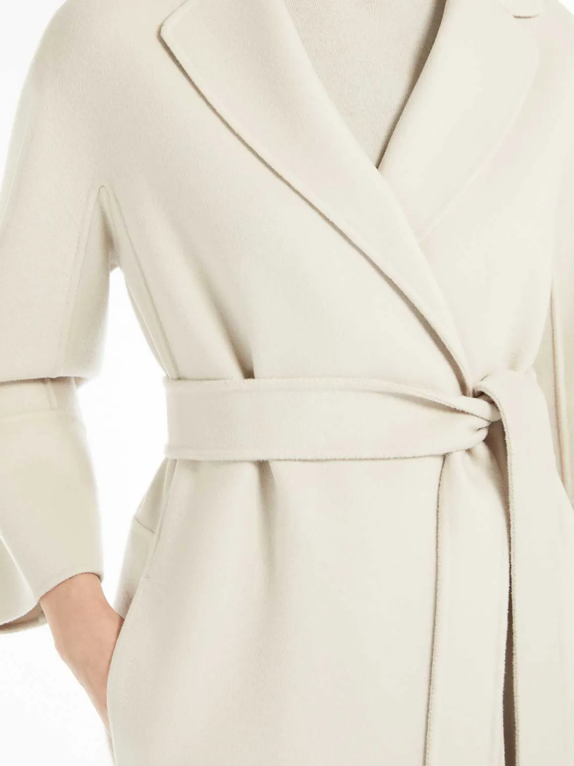 Cappotto corto Arona in lana double face