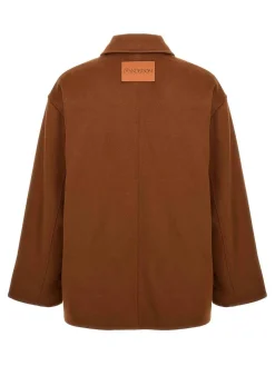 Cappotto corto con estrattore di filo