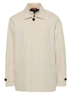 Cappotto da mattina corto in reps di nylon
