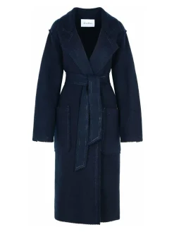 Cappotto di fusione di jene blu scuro
