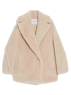 Cappotto in alpaca e lana