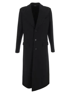 Cappotto in feltro nero