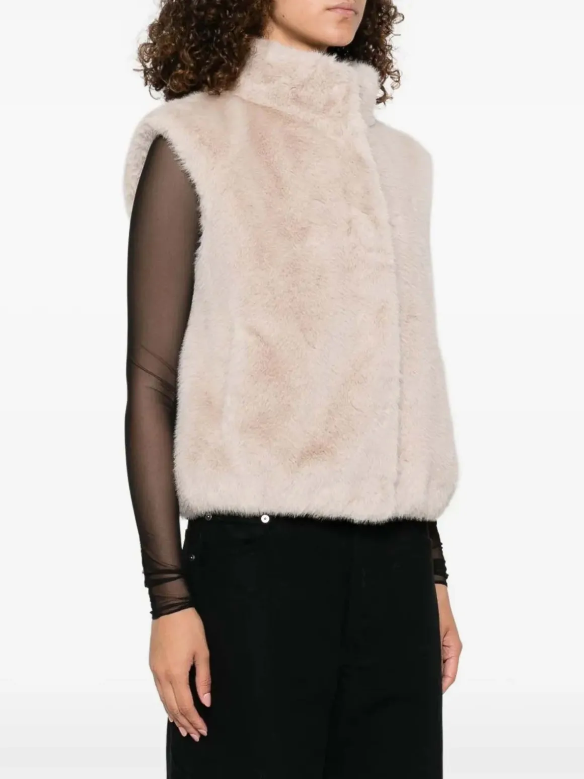 Cappotto in finta pelliccia