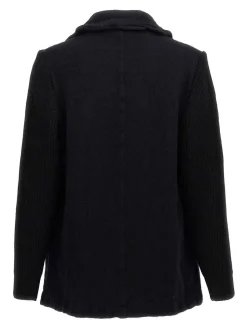 Cappotto in lana doppiopetto