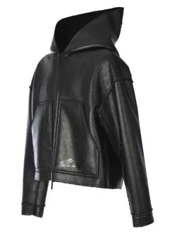 Cappotto in pelle
