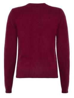 Cardigan a collo dell'equipaggio