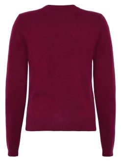 Cardigan a collo dell'equipaggio