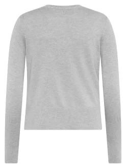 Cardigan a collo dell'equipaggio