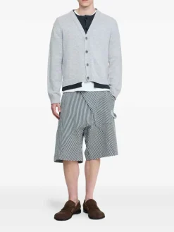 Cardigan a doppio strato