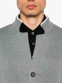 Cardigan a petto singolo