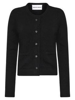 Cardigan abbottonato con tasche