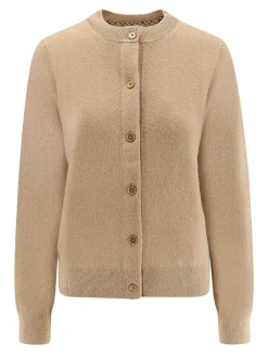Cardigan Clara In Misto Cashmere