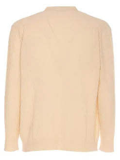 Cardigan con pulsanti chiusura