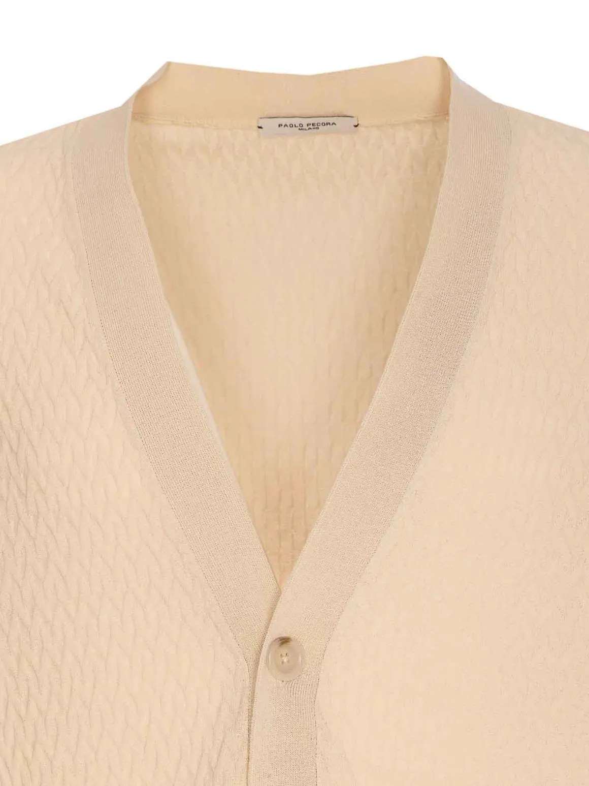 Cardigan con pulsanti chiusura