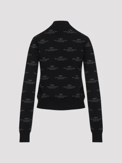 Cardigan con zip