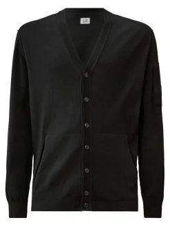Cardigan In Cotone Con Dettaglio Logo